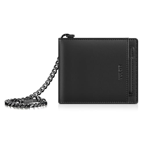 黒レザーウォレットチェーン ウォレットチェーン 本革サークルパーツレザーウォレットチェーン